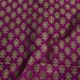 Magenta Pink Floral Motifs Brocade Banarasi Silk Fabric 