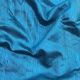  Turquoise Blue Stripes Pure Banarasi Raw Silk Fabric  