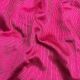  Magenta Pink Stripes Pure Banarasi Raw Silk Fabric  