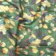  Green Pure Tussar Fabric With Digital Print 