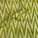  Mustard Yellow Chevron Banarasi Moonga Silk Fabric  