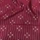  Maroon Stripes Banarasi Cotton Fabric  