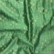  Mehandi Green Stripes Banarasi Cotton Fabric  