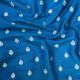  Blue Motifs Banarasi Moonga Silk Fabric  