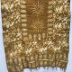 Brown Silk Chanderi Dupatta Batik Print