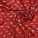 Maroon Upada Silk Fabric with Zari / Sequence Embroidery