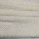 White Dupion Silk Fabric with Thread / Sequins Embroidery (Dyeable)