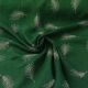 Bottle Green Nysa Silk Fabric with Rubber Embroidery