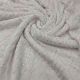 White Georgette Fabric with Lucknowi Chikan Embroidery (Dyeable)