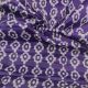 Purple Cotton Tussar Batik Printed Fabric