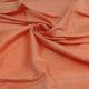 Peach Resham Brocade Jacquard Fabric