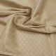 Beige Resham Brocade Jacquard Fabric
