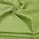Green Banarasi Silk Fabric with Floral Zari Motifs