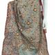 Grey Georgette Dupatta with Embroidery