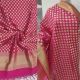 Rani Pink Banarasi Silk Dupatta with Zari Polka Dots Design