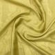 Yellow Gold Satin Georgette Fabric with Gold Foil Shimmer