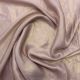 Light Mauve Satin Georgette Fabric with Gold Foil Shimmer
