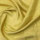Yellow Satin Georgette Fabric with Gold Foil Shimmer