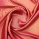 Rani Pink Satin Georgette Fabric with Gold Foil Shimmer