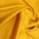 Mango Yellow Satin Georgette Fabric with Gold Foil Shimmer