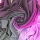 Purple / Wine 4 Colors Ombre Shaded Georgette Fabric