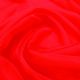 Red Viscose Organza Fabric
