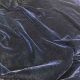 Dark Navy Blue Shimmer Velvet Fabric