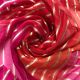 Pink 4D Colors Ombre Shaded Organza Fabric with Stripes