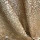 Gold Sequins Embroidery Sheet Georgette Fabric