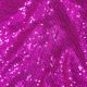 Hot Pink Sequins Embroidery Sheet Georgette Fabric 