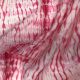 Pink Tie-Dye Shibori Slub Dupion Fabric