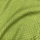 Green Polka Dots Printed Pure Linen Fabric