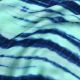 Blue Tye Dye Shibori Cotton Satin Fabric