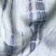 Sky Blue Tye Dye Shibori Cotton Satin Fabric