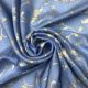 Light Blue Dupion Silk Banarasi Fabric