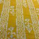 Yellow Dobby Cotton Printed Fabric