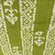 Mehendi Green Dobby Cotton Printed Fabric