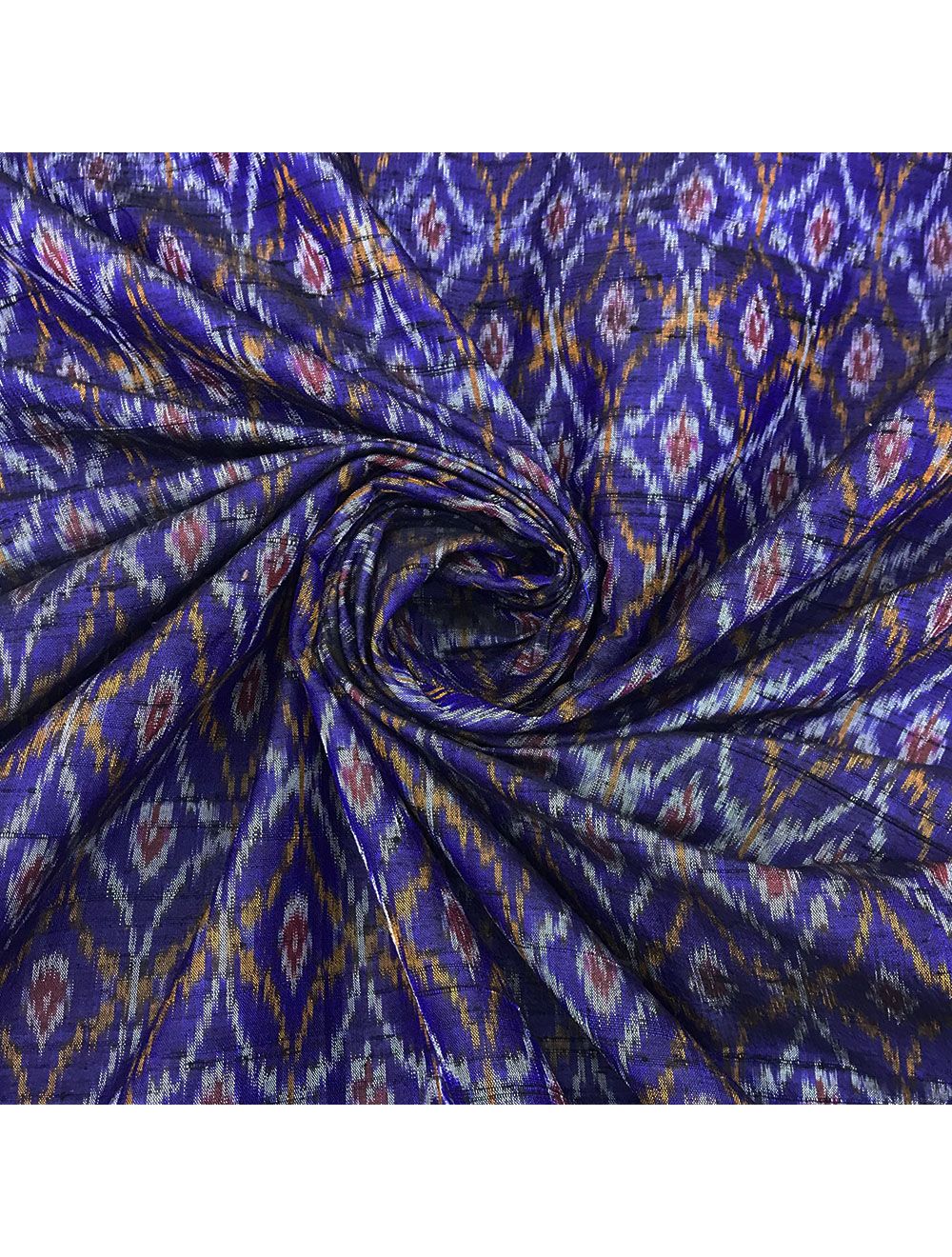 Ikkat silk material online deals