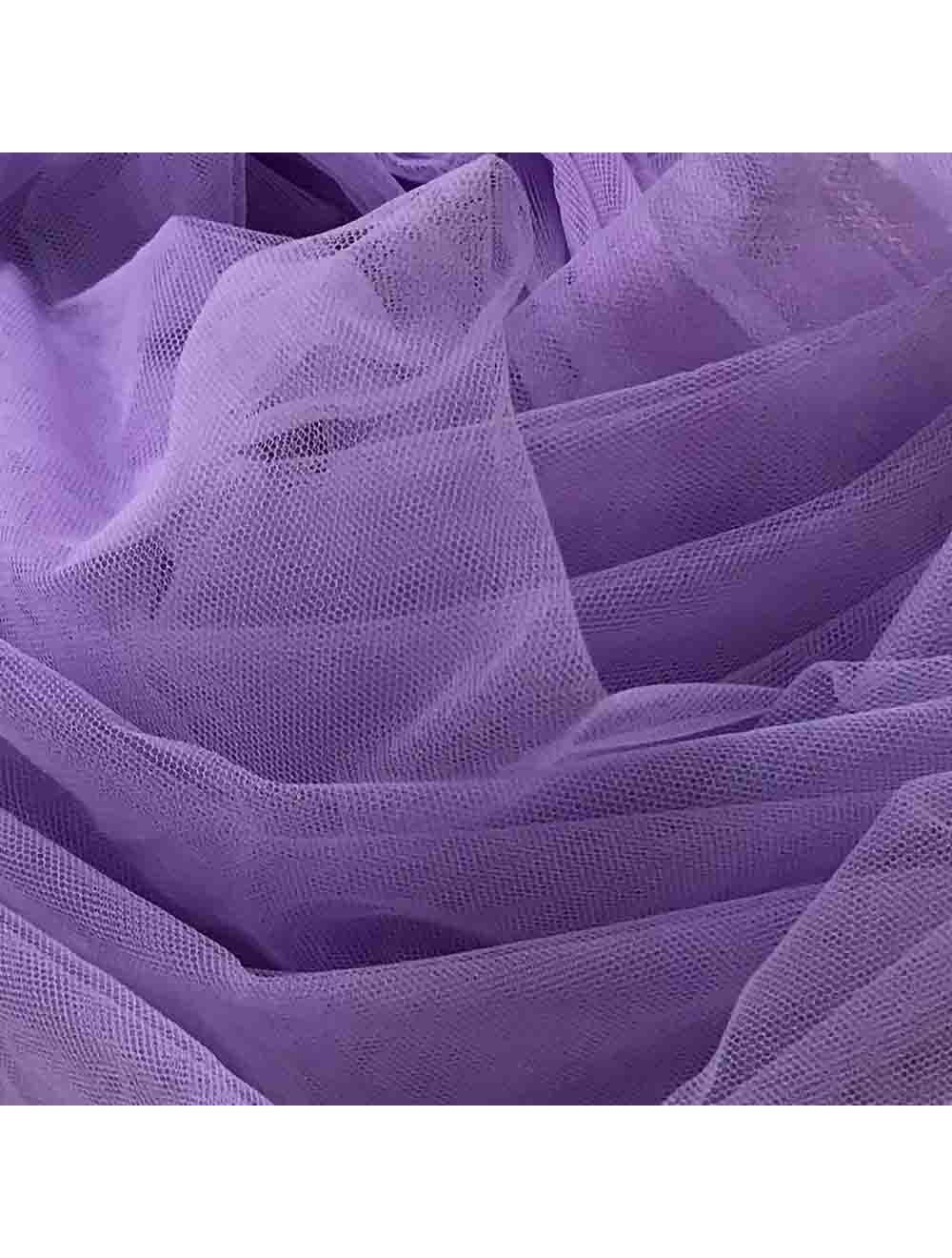 Lavender Swiss Net Fabric